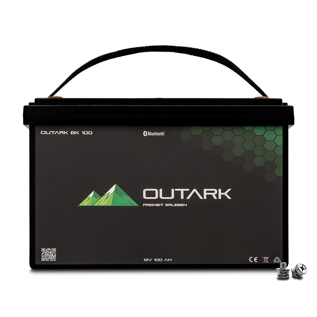 LiFePO4 100Ah Batterie mit Bluetooth BMS - für Wohnmobil & Camper