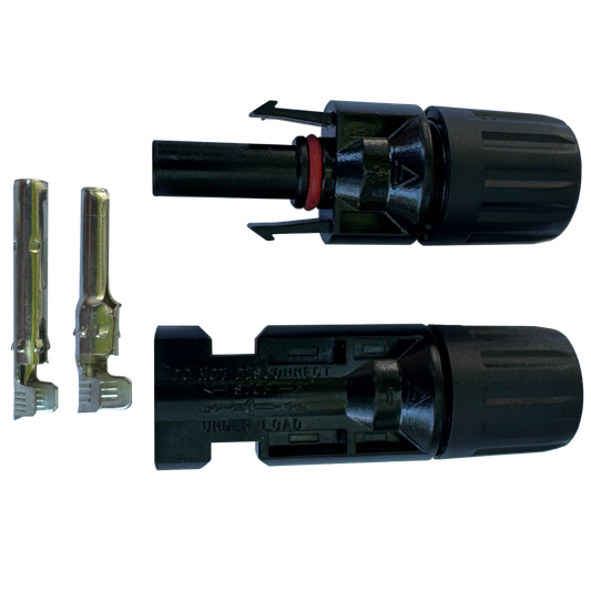 MC4 Stecker für Solarkabel, Photovoltaik Steckverbinder für Solarmodule und PV-Anlagen
