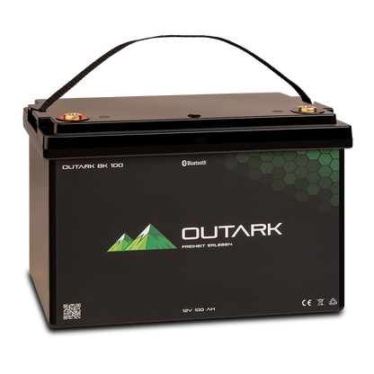 LiFePO4 100Ah Batterie mit Bluetooth BMS - für Wohnmobil & Camper