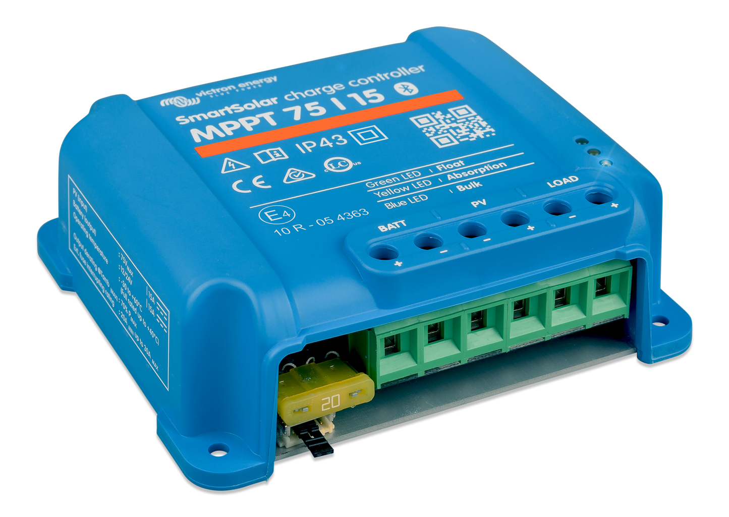 Victron SmartSolar MPPT 75/15 | Solarladeregler 12/24V, 15A, Bluetooth