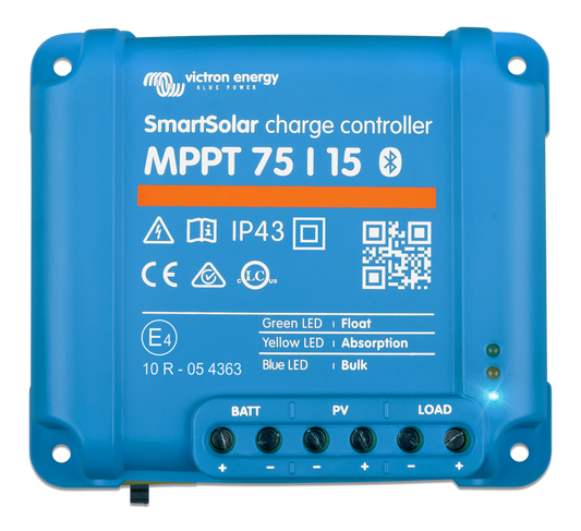 Victron SmartSolar MPPT 75/15 | Solarladeregler 12/24V, 15A, Bluetooth
