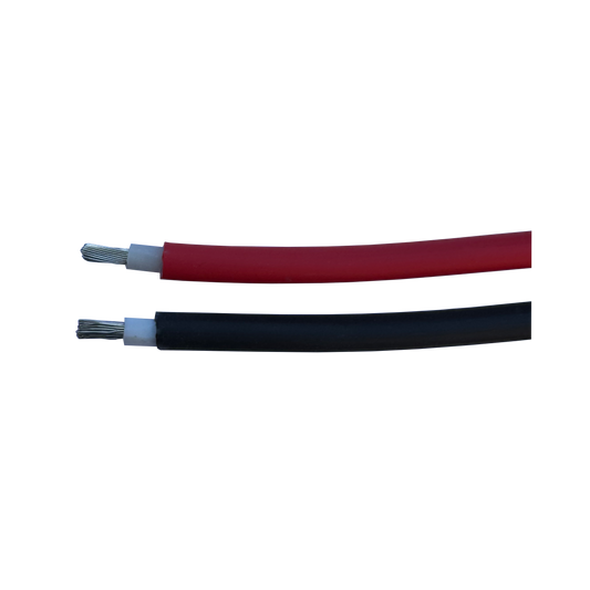 Solarkabel 1x4 mm² H1Z2Z2-K Eca | UV- & witterungsbeständig | Rot/Schwarz
