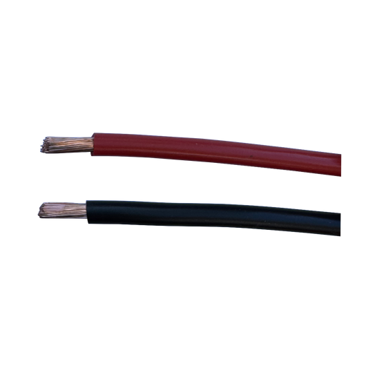 T-Litze 6mm2 H07V-K rot/schwarz | Innenverdrahtung für Camper & 12V-Systeme